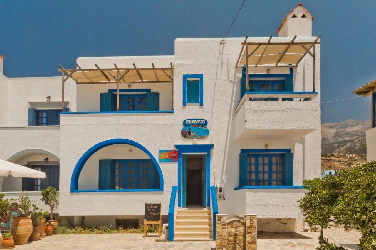 Aegean View Studios Lefkos  ภายนอก รูปภาพ