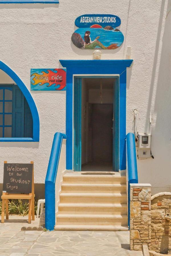 Aegean View Studios Lefkos  ภายนอก รูปภาพ