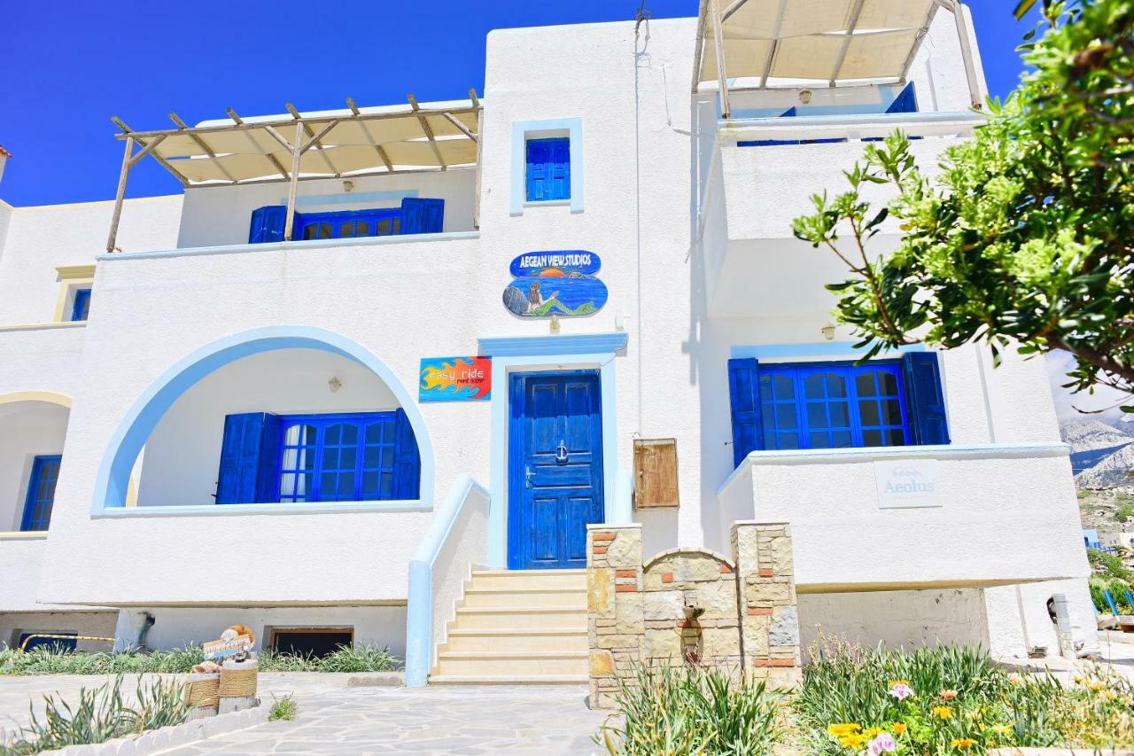 Aegean View Studios Lefkos  ภายนอก รูปภาพ